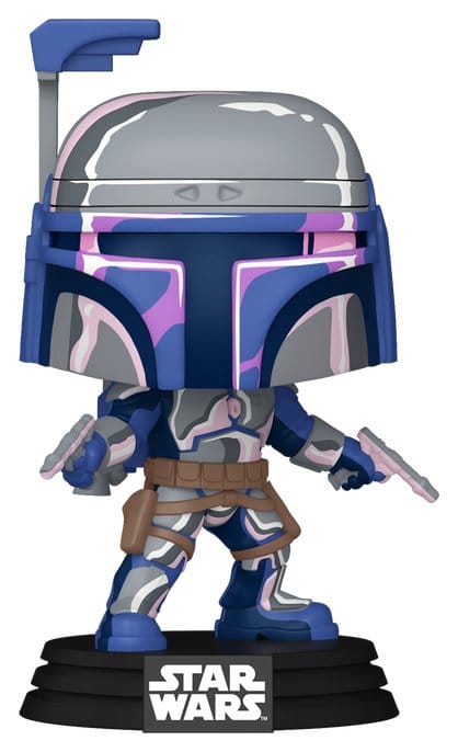 Star Wars: Mandalorian & Grogu POP! Vinylfigur Jango Fett (Retro) 9 cm