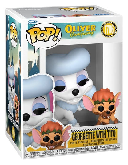 Oliver & Co. POP&Buddy Figura in vinile Georgette con Tito 9 cm