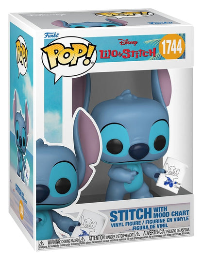 Lilo und Stitch POP! Vinyl-Figurenstich mit Stimmungstabelle mit Chase, 9 cm, Sortiment (6)