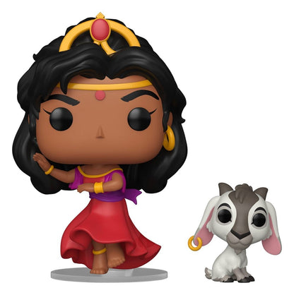 Le Bossu de Notre Dame POP! Figurine en vinyle Esmeralda & Djali 9 cm