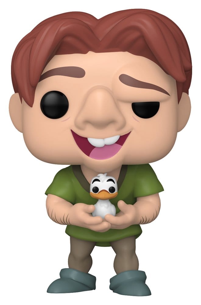 Der Glöckner von Notre Dame POP! Vinylfigur Quasimodo mit Vogel 9 cm