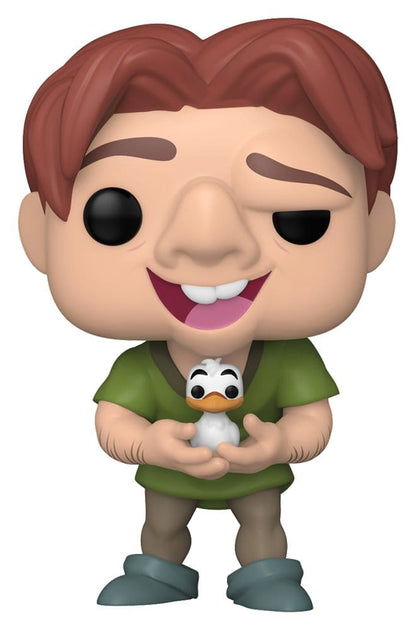 Der Glöckner von Notre Dame POP! Vinylfigur Quasimodo mit Vogel 9 cm