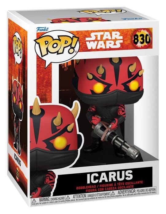 Star Wars: Maul - Señor de las Sombras POP! Figura Vinilo Ícaro 9 cm