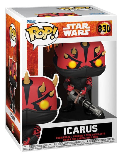 Star Wars: Maul - Señor de las Sombras POP! Figura Vinilo Ícaro 9 cm