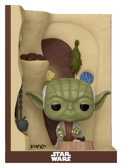 Star Wars POP! Nooks Vinylfigur Yoda's Hutt 9 cm