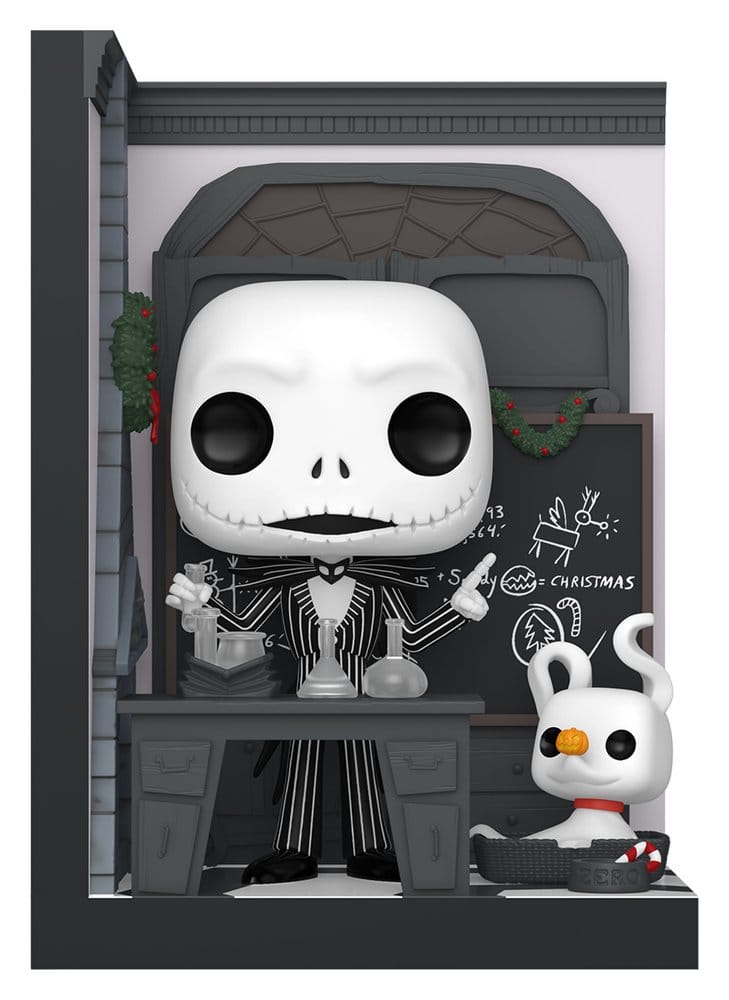 Nachtmerrie voor Kerstmis POP! Nooks Vinylfiguur Jack Skellington's Room 9 cm