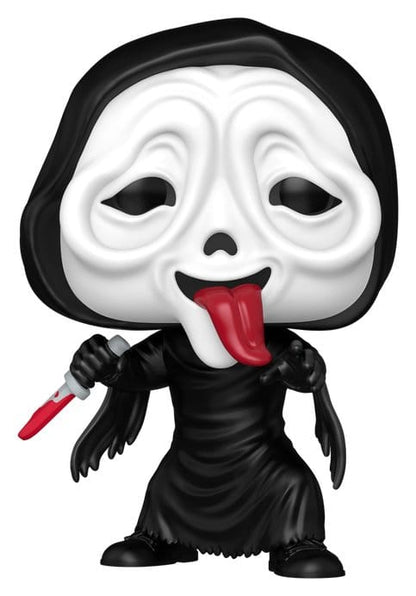 Skrik POP! Vinylfigur Spökansikte med tunga 9 cm