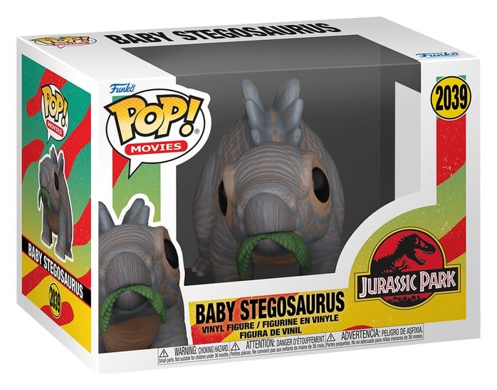 Jurassic Park POP! Filme Vinylfigur Baby Stegosaurus 9 cm