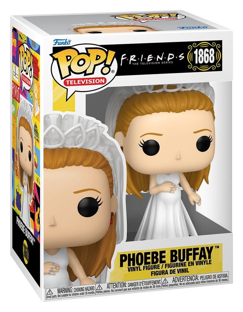 Vrienden POP! TV-vinylfiguur Phoebe Buffay (trouwjurk) 9 cm