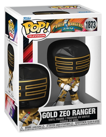 Power Rangers Zeo POP! Film Vinylfigurer Zeo Ranger Guld 9 cm