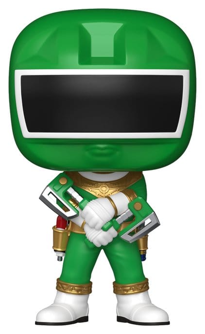 Power Rangers Zeo POP! Películas Figuras Vinilo Zeo Ranger Verde 9 cm