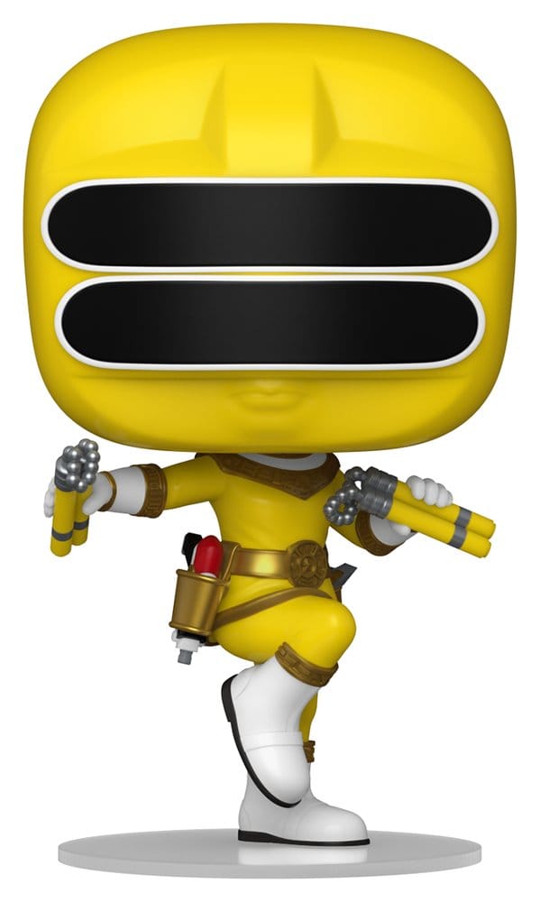 Power Rangers Zeo POP! Filmer Vinylfigurer Zeo Ranger Gul 9 cm