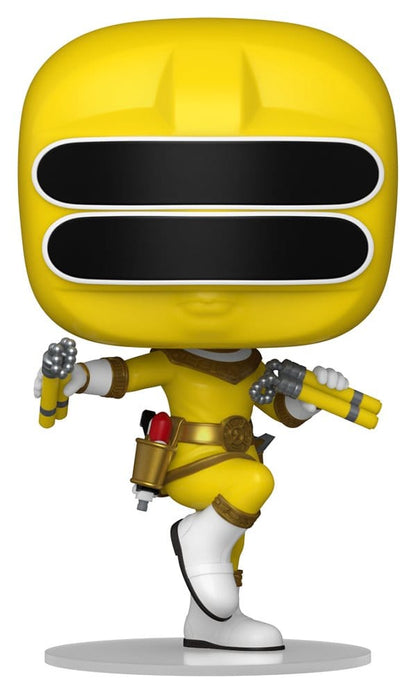 Power Rangers Zeo POP! Filmer Vinylfigurer Zeo Ranger Gul 9 cm