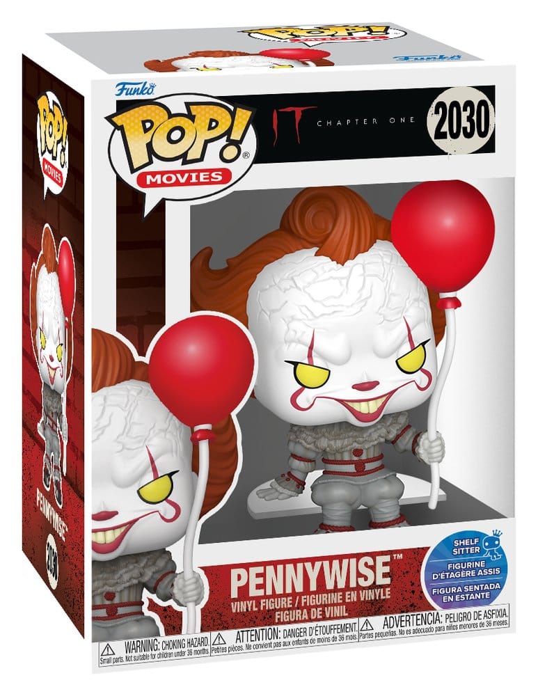 Det Kapitel 2 POP! Film Vinyl Figur Pennywise (Hrror Sitters) 9 cm