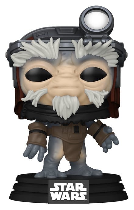 Star Wars: Mandalorian e Grogu POP! Figura in vinile Clang con set di testa 9 cm