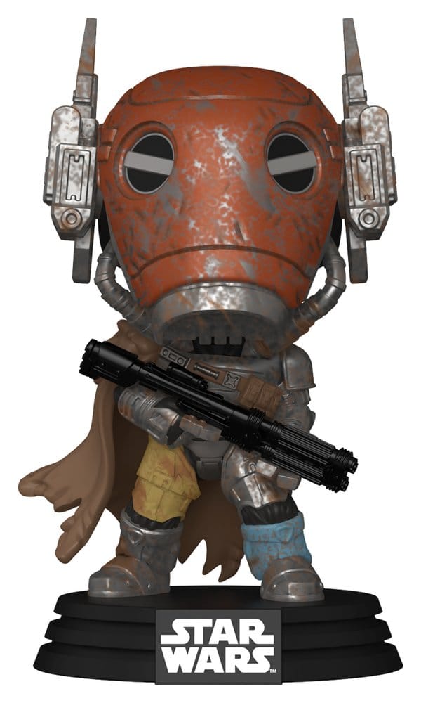 Star Wars: The Mandalorian och Grogu POP! Vinyl Bobblehead Figur Mercenary Guard Droid 9 cm