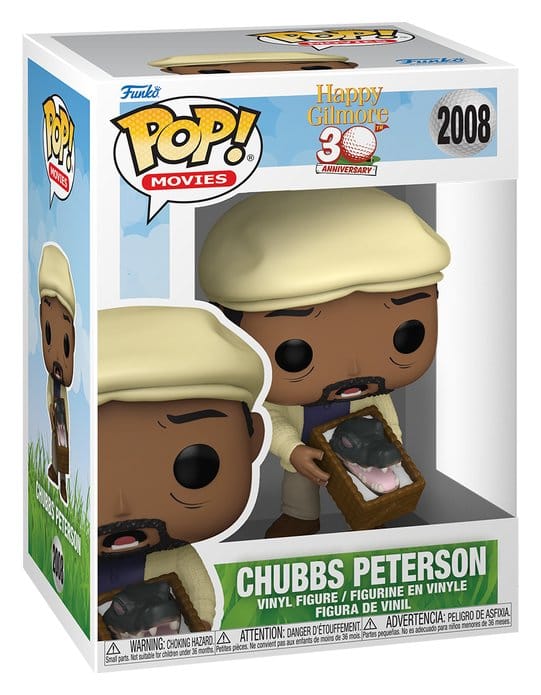 Glad Gilmore 2 POP! Filmer Vinylfigur Chubbs Peterson 9 cm