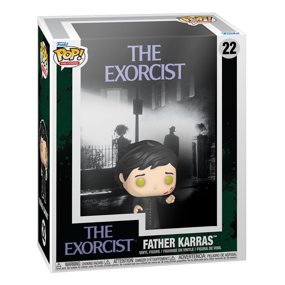 Exorcisten POP! VHS Covers Vinyl Figur Fader Karras 9 cm