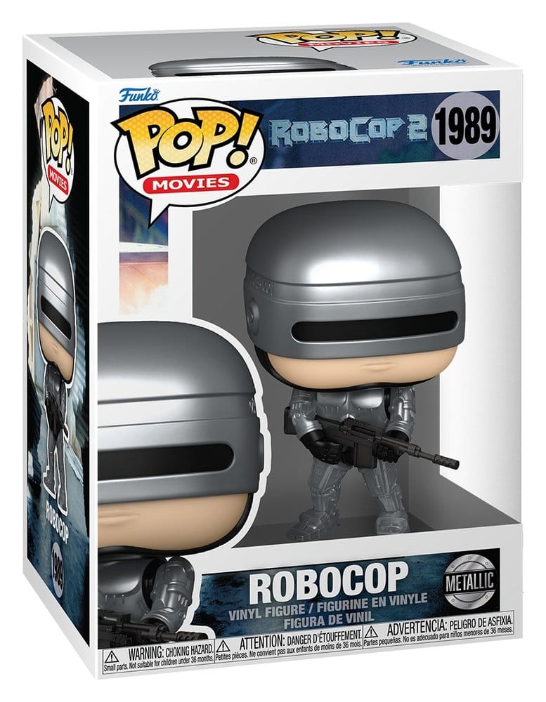 Robocop POP'u! Filmler Vinil Figürler Robocop (Metalik) Kovalamalı 9 cm Ürün Çeşitliliği (6)