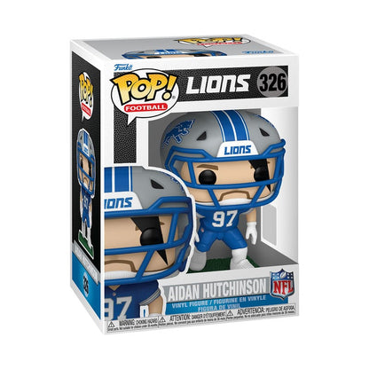 NFL: Legende POP! Sportska vinilna figura Lavovi- Aidan Hutchinson (Kuća) 9 cm
