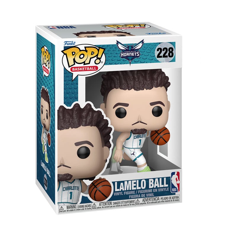 NBA-legendes POP! Sportvinylfiguur Hornets - Lamelo Ball (thuis) 9 cm