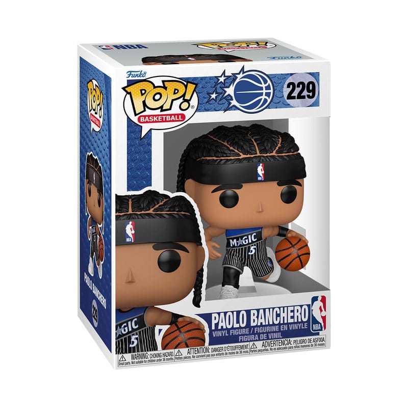 NBA Legends POP! Sport Vinyl Figur Magic- Paolo Banchero (Svart) 9 cm