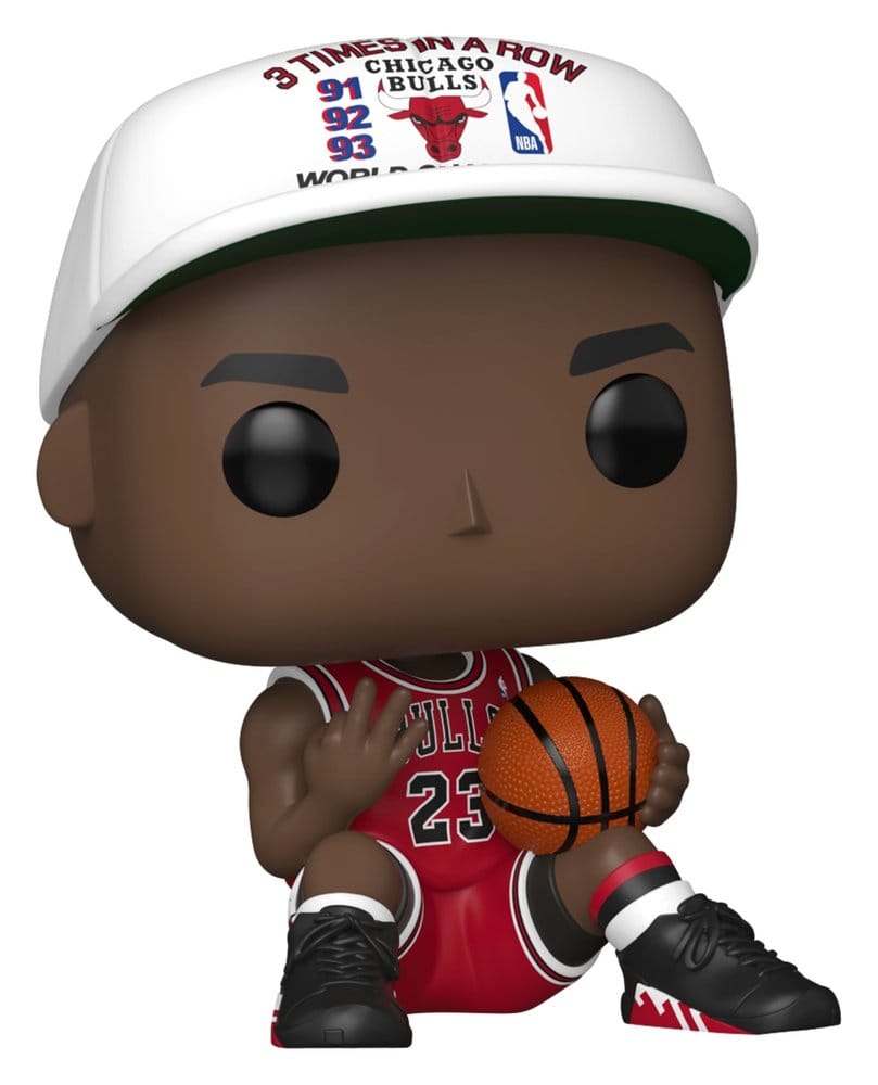 NBA-Legenden POP! Sport-Vinylfigur Chicago Bulls: Michael Jordan 3 Times in a Row 9 cm