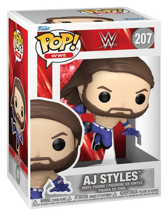 WWE POP! Vinylfigur AJ Styles 9 cm