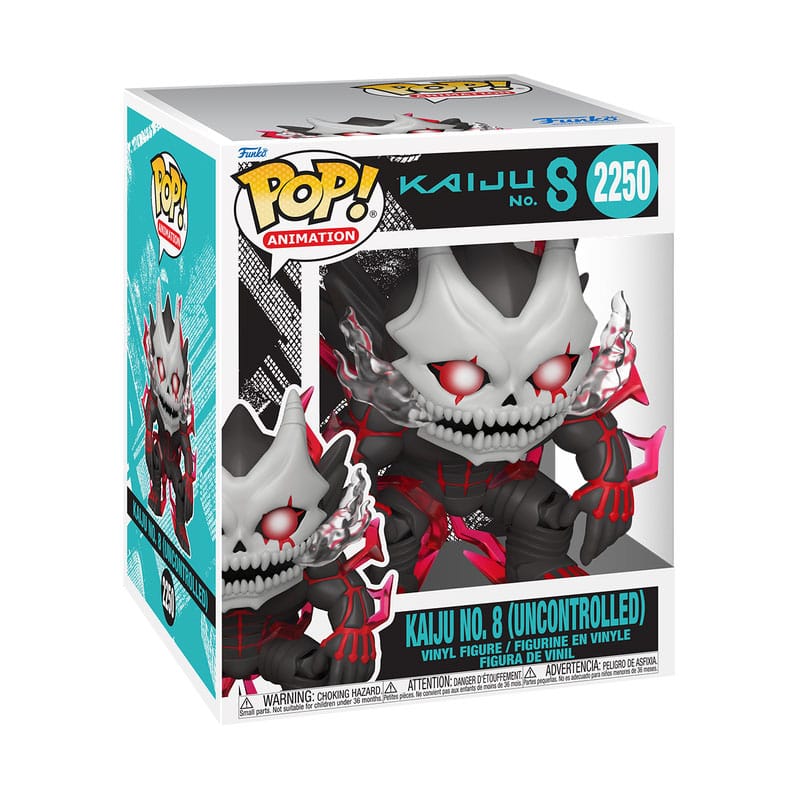 Kaiju No8 POP super taille ! Figurine en vinyle Kaiju No8 (Incontrôlé) 15 cm