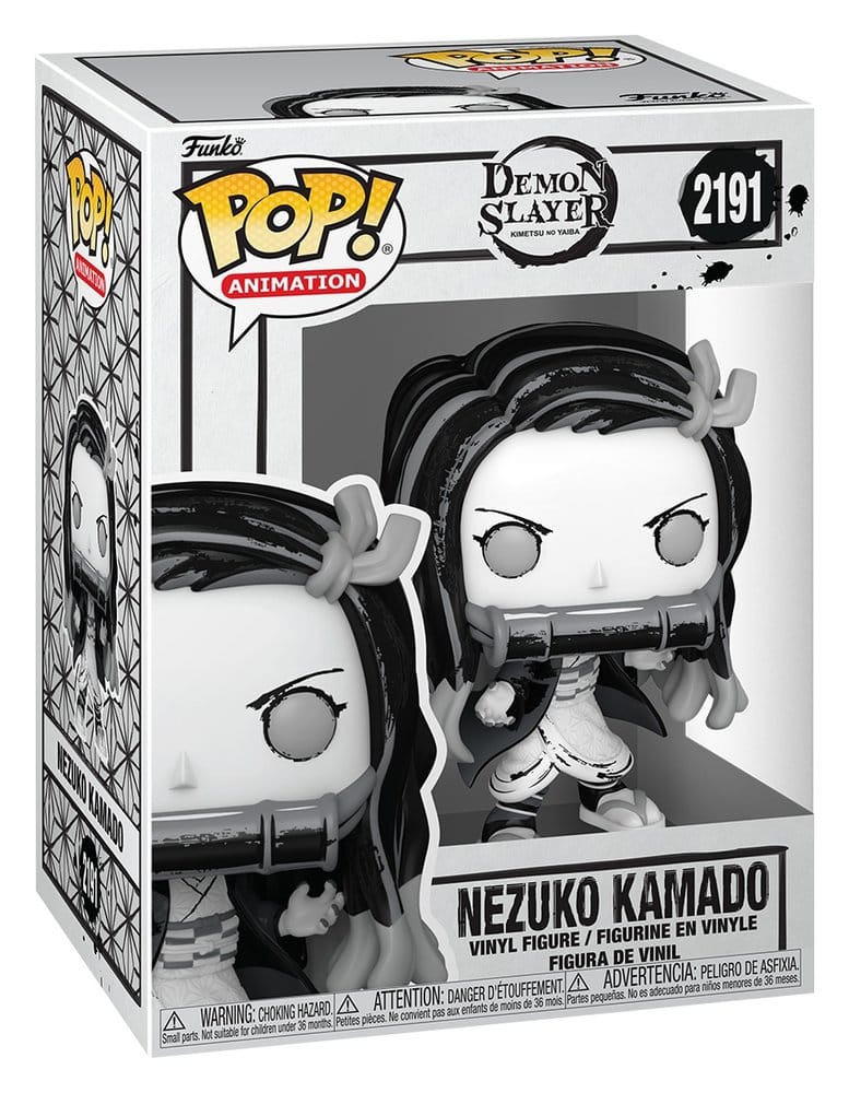 Dämonentöter: Kimetsu no Yaiba POP! Animations-Vinylfiguren Nezuko (Sumi-Ink) 9 cm