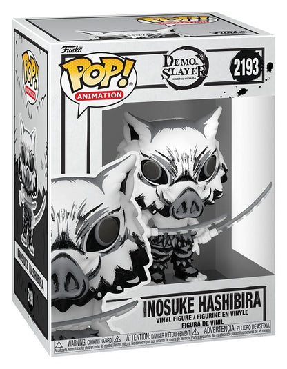 Demon Slayer: Kimetsu no Yaiba POP! Figuras de Vinilo de Animación Inosuke(Sumi-Ink) 9 cm
