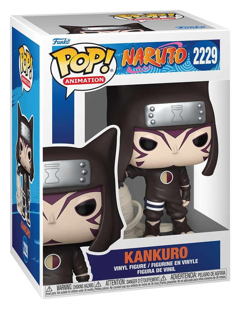Naruto Classique POP! Figurine en vinyle d'animation Kankuro 9 cm