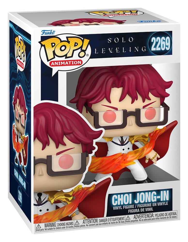 Solo Leveling POP! Animasjon Vinylfigur Choi Jong-in 9 cm