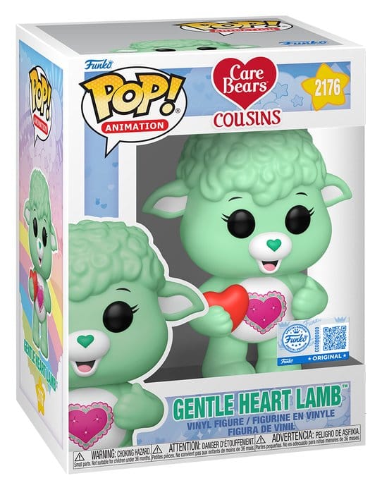 Gli orsetti del cuore POP! Animazione Figura in vinile Gentle Heart Agnello 9 cm