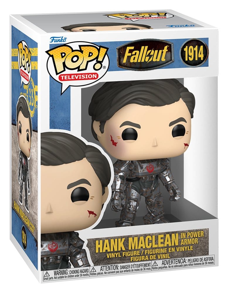 Fallout POP! Fjernsyn Vinyl Figur Hank 9 cm