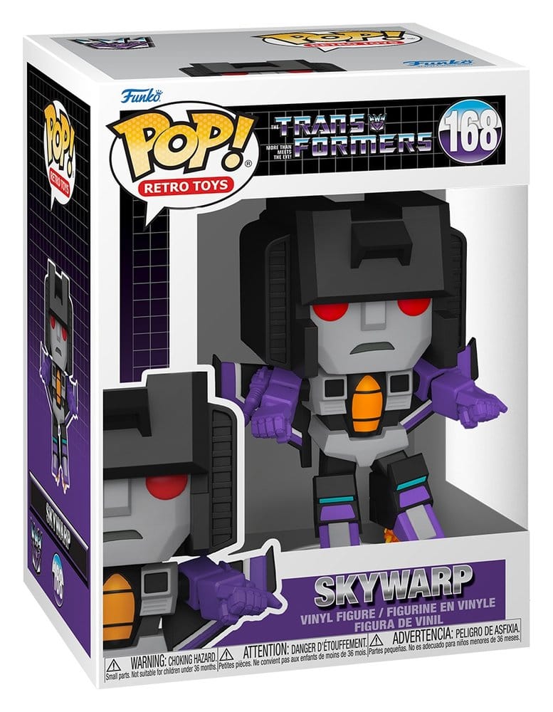 Transformers POP! Vinylfigurer Sky Warp med Chase 9 cm sortiment (6)