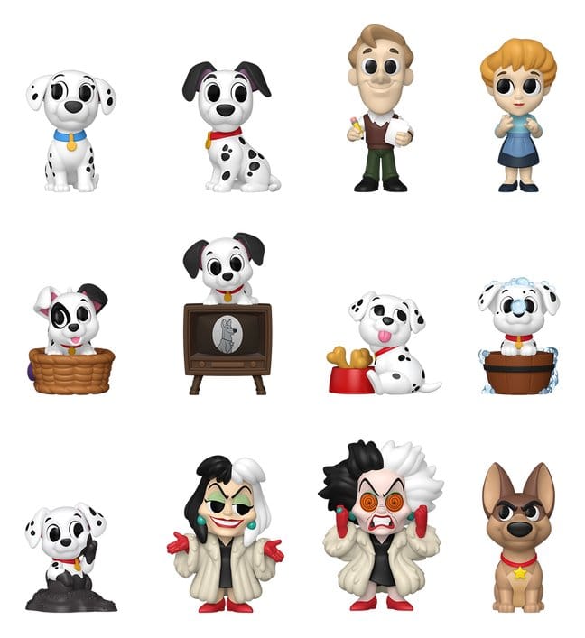 Mini Figure dei Centouno Dalmata PDQ Display da 5 cm (12)