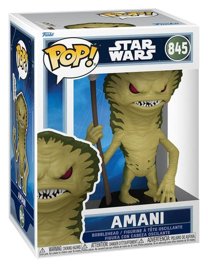 Star Wars: The Mandalorian e Grogu POP! Figura in vinile Amani 9 cm