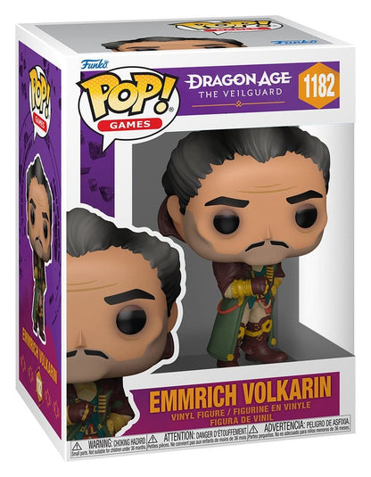 Dragon Age: The Veilguard POP! Spil Vinyl Figur Emmrich Volkarin 9 cm