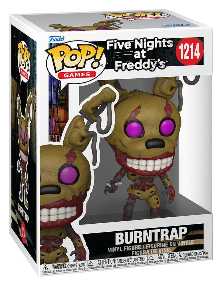 Cinq nuits chez Freddy's POP! Games Figurine en Vinyle Burntrap 9 cm