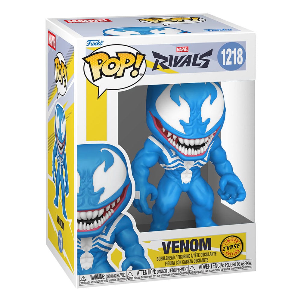 Marvel Rivals POP! Spil Vinylfigurer Venom with Chase 9 cm sortiment (6)