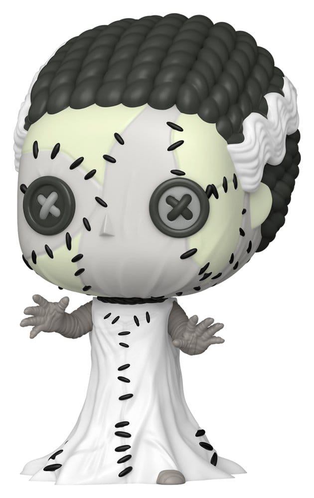 Universal Monsters Patchwork POP! Filmer Vinyl Figur Bride of Frankenstein 9 cm