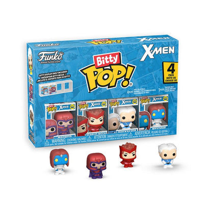 X-Men Bitty POP! Figura Vinilo Pack 4 Magneto 2,5 cm