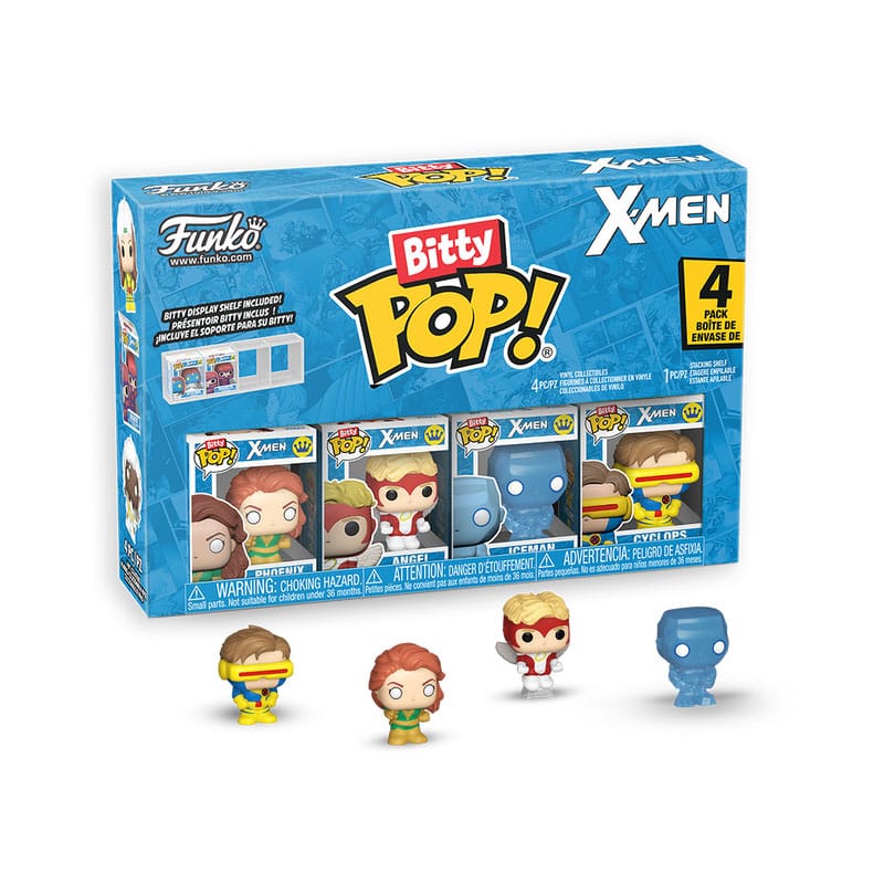 X-Men Bitty POP! Figuras Vinilo Pack 4 Jean Grey c/CH 2,5 cm