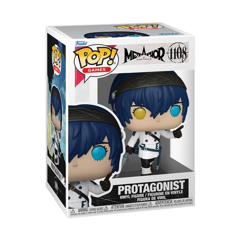 Metafor: ReFantazio POP! Spil Vinyl Figur Protagonist 9 cm