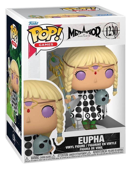 Metafora: ReFantazio POP! Giochi Figura in vinile Eupha 9 cm