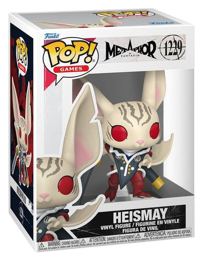 Metafor: ReFantazio POP! Spil Vinyl Figur Heismay 9 cm