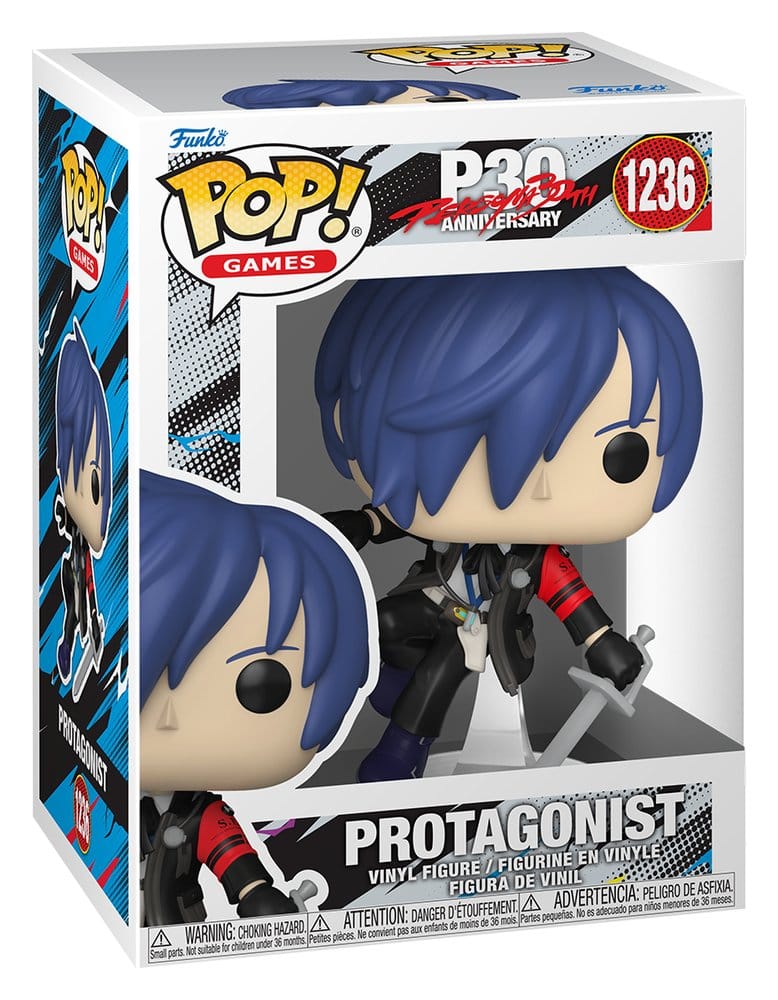 Persona 3 POP! Games Vinylfigur männlicher Protagonist (Makoto) 9 cm