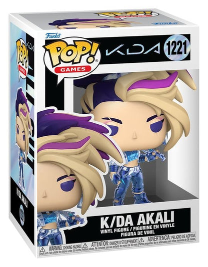 Lega di leggende POP! Giochi Figura in vinile K/DA Akali 9 cm