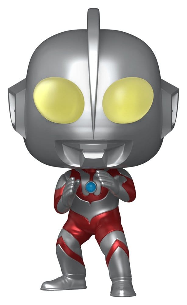 Ultraman POP! Heroes Vinile Ultraman (Metallico) 9 cm